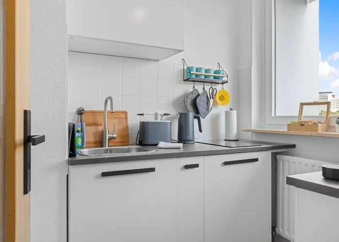 Sonniges City-apartment Mit Suedbalkon Und Parklatz Lejlighed *